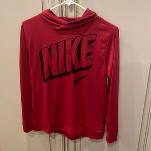 Nike dri fit hoodie shirt